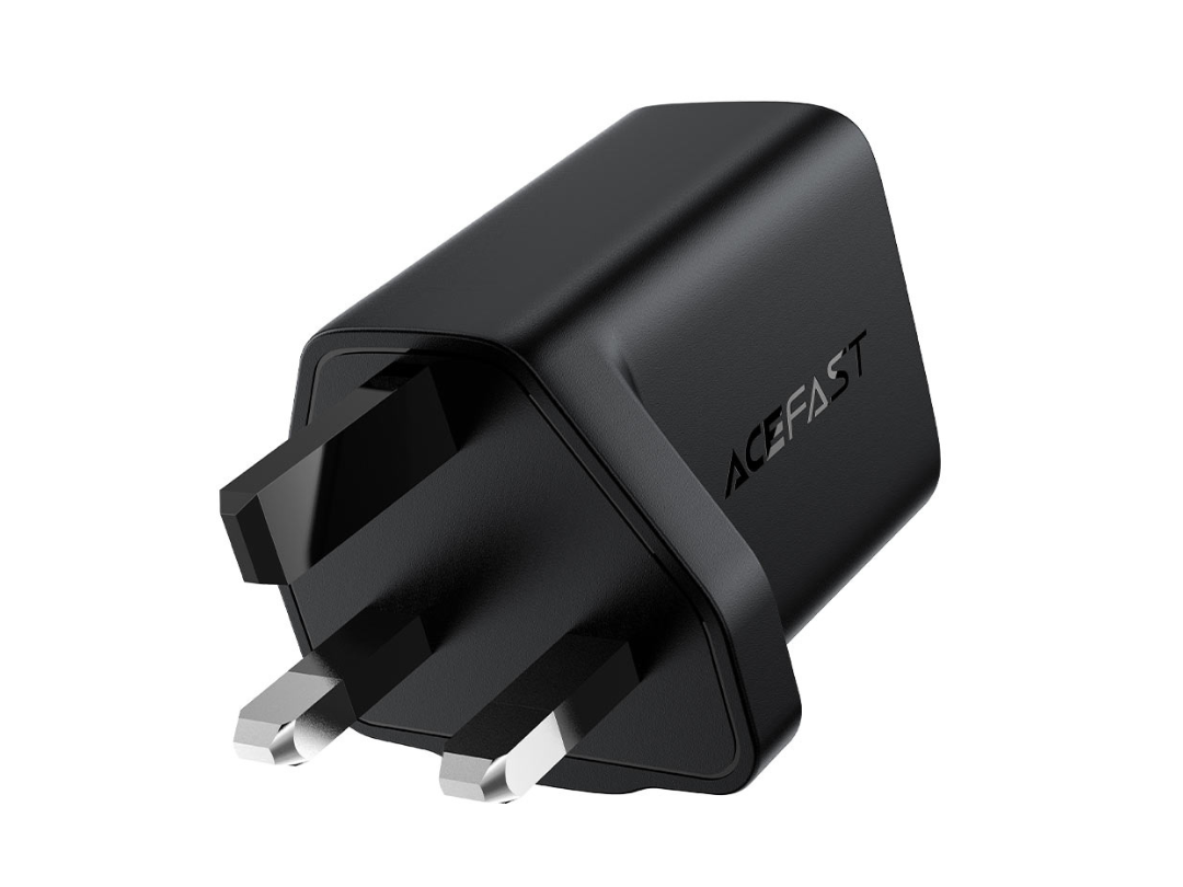 ACEFAST A24 GaN PD30W Wall Charger - USB-C, UK Plug, Compact & Safe ACEFAST A24 GaN PD30W Wall Charger - USB-C, UK Plug, Compact & Safe